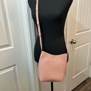 Elegant Pink Crossbody Bag
